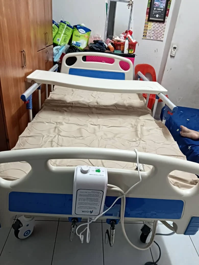 Bukti penghantaran katil hospital